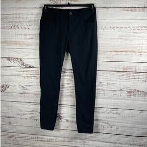 Vuori Men's Size 32 Black Meta Pant Athletic Slim Fit